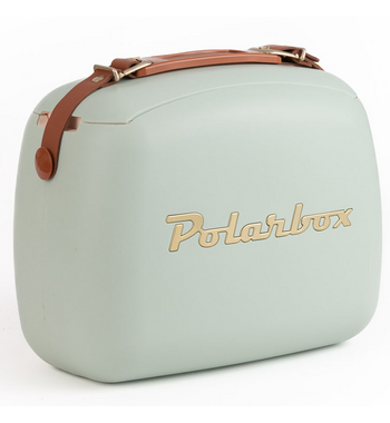 Polarbox 6L Cooler Bag with 2 Lunch Box Containers Green Tea PLBC6GTG