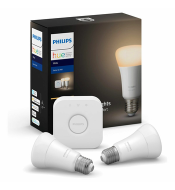 Philips Hue E27 White Starter Kit  HUEWE27KITBT