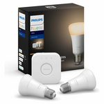 Philips Hue E27 White Starter Kit  HUEWE27KITBT hero image