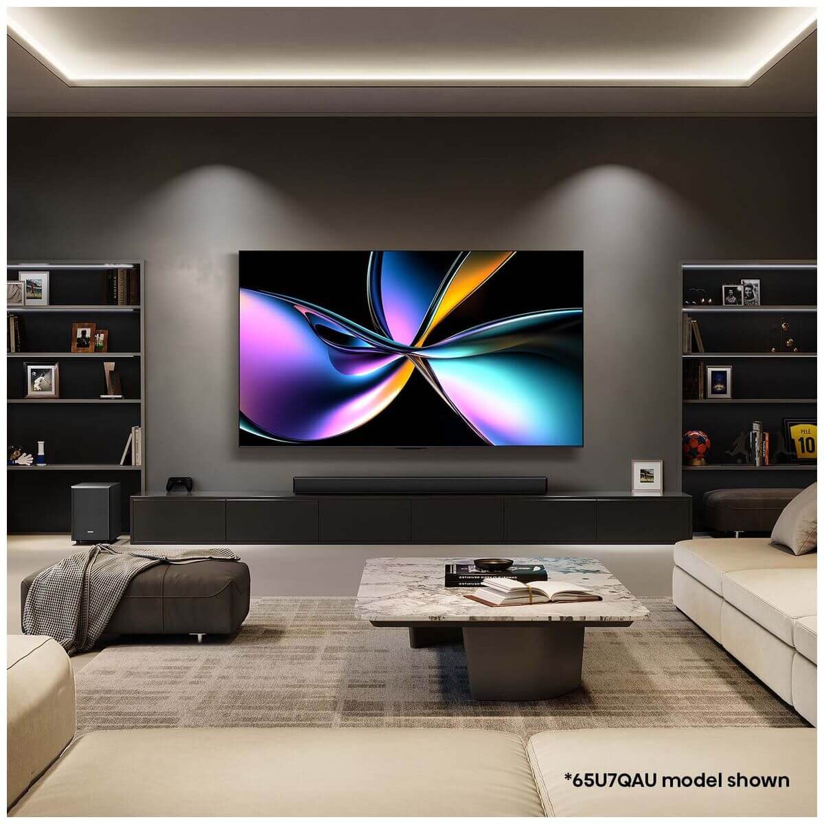 Hisense 75 Inch U7QAU ULED Mini-LED TV 75U7QAU [2025] hero image