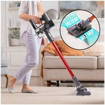 MyGenie H20 Pro Wet Mop Two-in-One Cordless Stick Vacuum Red 10004385 hero image