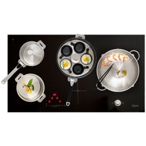 ILVE ILBV94+1 90cm Hybrid Induction Cooktop with Natural Gas Wok hero image