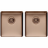 Titan Medium and Medium Double Bowl Sink Sunstone TSSN4040 image NaN