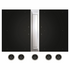 Bora Professional 3.0 Surface Induction Cooktop with Integrated Rangehood - Black and Stainless Steel PKAS3FI image NaN