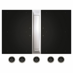 Bora Professional 3.0 Surface Induction Cooktop with Integrated Rangehood - Black and Stainless Steel PKAS3FI hero image