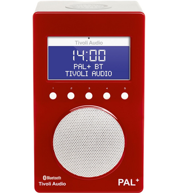 Tivoli TIV-PALPXX-BT-RED Portable FM DAB Radio