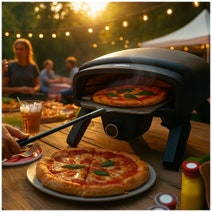 Germanica 14 Inch Gas Pizza Oven GR14GPOV hero image