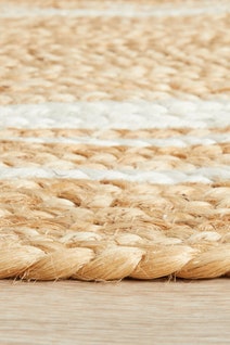Rug Culture Nosa Medium Natural & White Rug 300X80CM - NSA-111-300X80 hero image
