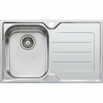 Oliveri Flinders Single Bowl Sink with Drainer FL121 hero image