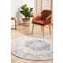 Rug Culture Mayfair Small Blue & Peach Rug 150X150CM - MAY-LOR-BLU-150X150 image NaN