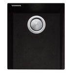 Oliveri Santorini Standard Single Bowl Undermount Sink Black ST-BL1530U-OF hero image