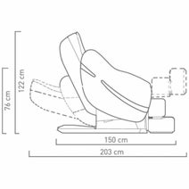 Positive Posture Brio Plus Massage Chair Black BRIOPLUSBLK hero image
