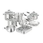 SCANPAN 26039 Coppernox 9 Piece Cookware Set hero image