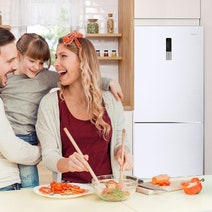 CHIQ 396L Bottom Mount Fridge White CBM396NW3 hero image