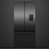 Fisher & Paykel Series 7 511L French Door Fridge With Ice and Water Black Stainless Steel RF505ANUB1 image NaN