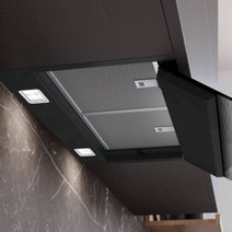 Siemens iQ700 60cm Integrated Design Undermount Rangehood Matte Black LJ69BET65 hero image