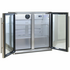 Schmick Alfresco Two Door Bar Fridge with Heated Glass SK190-SS image NaN