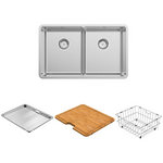 Abey LUA200PK Lucia Double Bowl Sink hero image