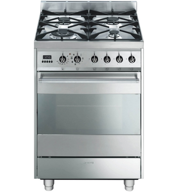 Smeg 60cm gas shop stove electric oven