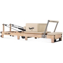 LSG Fitness Foldable Pilates Reformer Machine Beige LGRF-GPR500 hero image