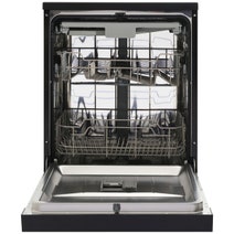 Omega 60cm Freestanding Dishwasher Black Stainless Steel ODWF6014BX hero image