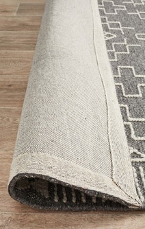 Rug Culture Hudson Extra Large Grey Rug 320X230CM - HUD-802-GRY-320230 hero image