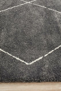 Rug Culture Broadway Extra Large Charcoal Rug 340X240CM - BRD-931-CHAR-340X240 hero image