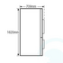 Westinghouse WBM3700WBL 370L Bottom Mount Fridge image NaN