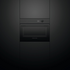 Fisher & Paykel 60cm Series 9 Minimal Compact Combi-Microwave Oven Black Glass OM60NMLB1 image NaN