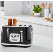 Morphy Richards Verve Black 4 Slice Toaster 243010 hero image