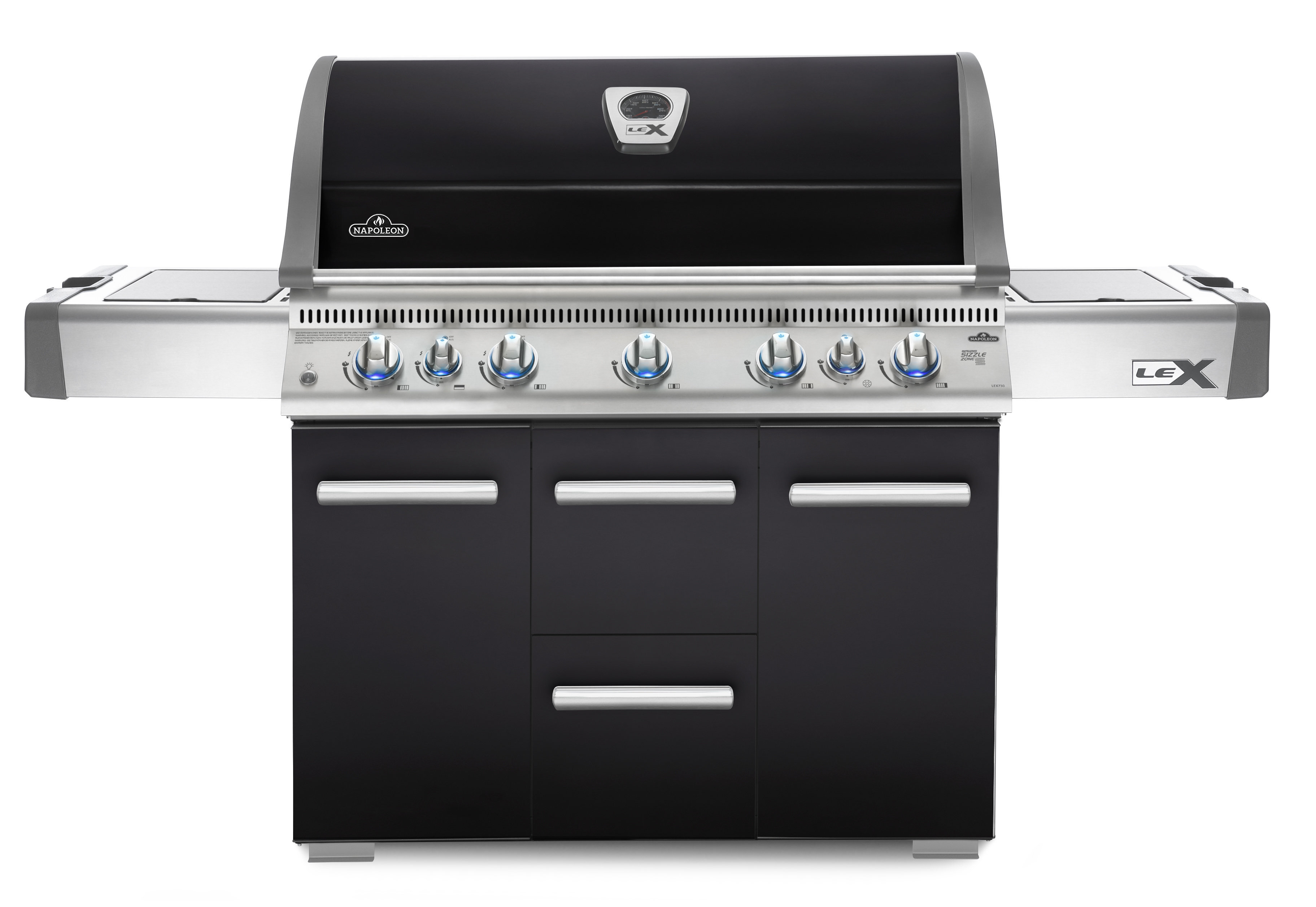 Napoleon LEX730RSBIPK AU Lex 730 Black LPG BBQ Appliances Online