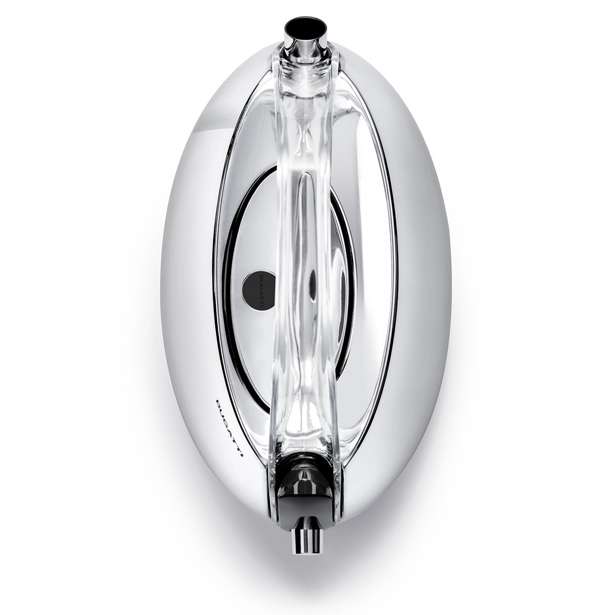 Bugatti 1.2L Jacqueline Kettle with Transparent Handle Chrome 02-JQCR1T hero image