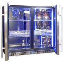 Schmick 257L Under Bench Stainless Steel Glass Fridge SK246-SS hero image