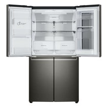 LG 637L French Door Fridge with InstaView Door-In-Door GF-V706BSLC hero image