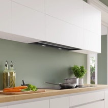 Bosch 90cm Series 8, Integrated RangeHood-Matt Black DBB98ET60A hero image