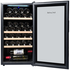 LeCavist 33 Bottle Wine Cabinet Single Zone Black LEK33PV image NaN