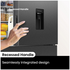 Hisense 500L PureFlat Bottom Mount Refrigerator with Non-plumbed Water Dispenser Dark Stainless Steel HRBM500TBW image NaN