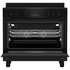 Beko 90 cm Black Twin Fan Freestanding Oven with Ceramic Cooktop BFCB917CMB image NaN