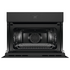 Fisher & Paykel 60cm Series 9 Minimal Handleless Compact Combi-Microwave Oven Black Glass OM60NMTNB1 image NaN