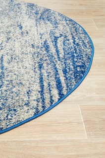 Rug Culture Mirage Large Blue Rug 240X240CM - MIR-355-BLU-240X240 hero image