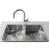 Abey LG200TPK Lago Inset Double Bowl Sink Pack image NaN