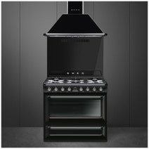 Smeg 90cm Victoria Dual Fuel Freestanding Oven TRA90BL2 hero image