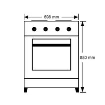 Smeg C7GMXA8 70cm Classic Aesthetic Freestanding Dual Fuel Oven/Stove hero image