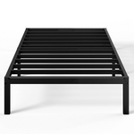 Zinus Elias Single Modern Black Metal Bed Frame AU-FBMMP1ZC-14S hero image