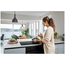 Chef 60cm Electric Fan Forced Built-In Oven-Black CVE612DB hero image