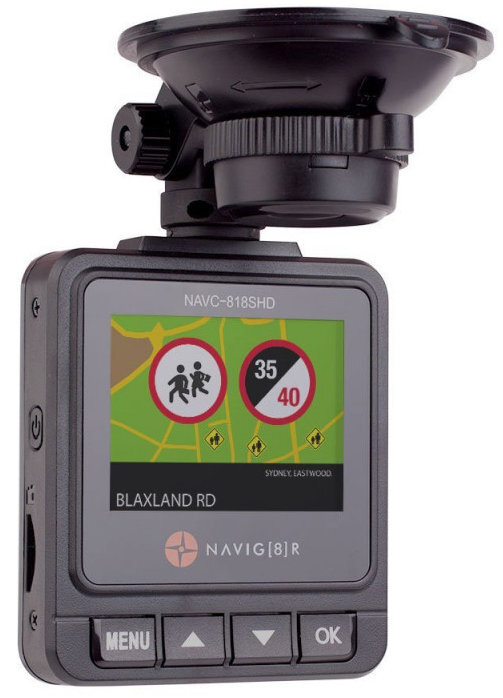 Laser NAVC-818SHD NAVIG8R Pro X Ultra HD Car Digital Video Recorder with GPS hero image