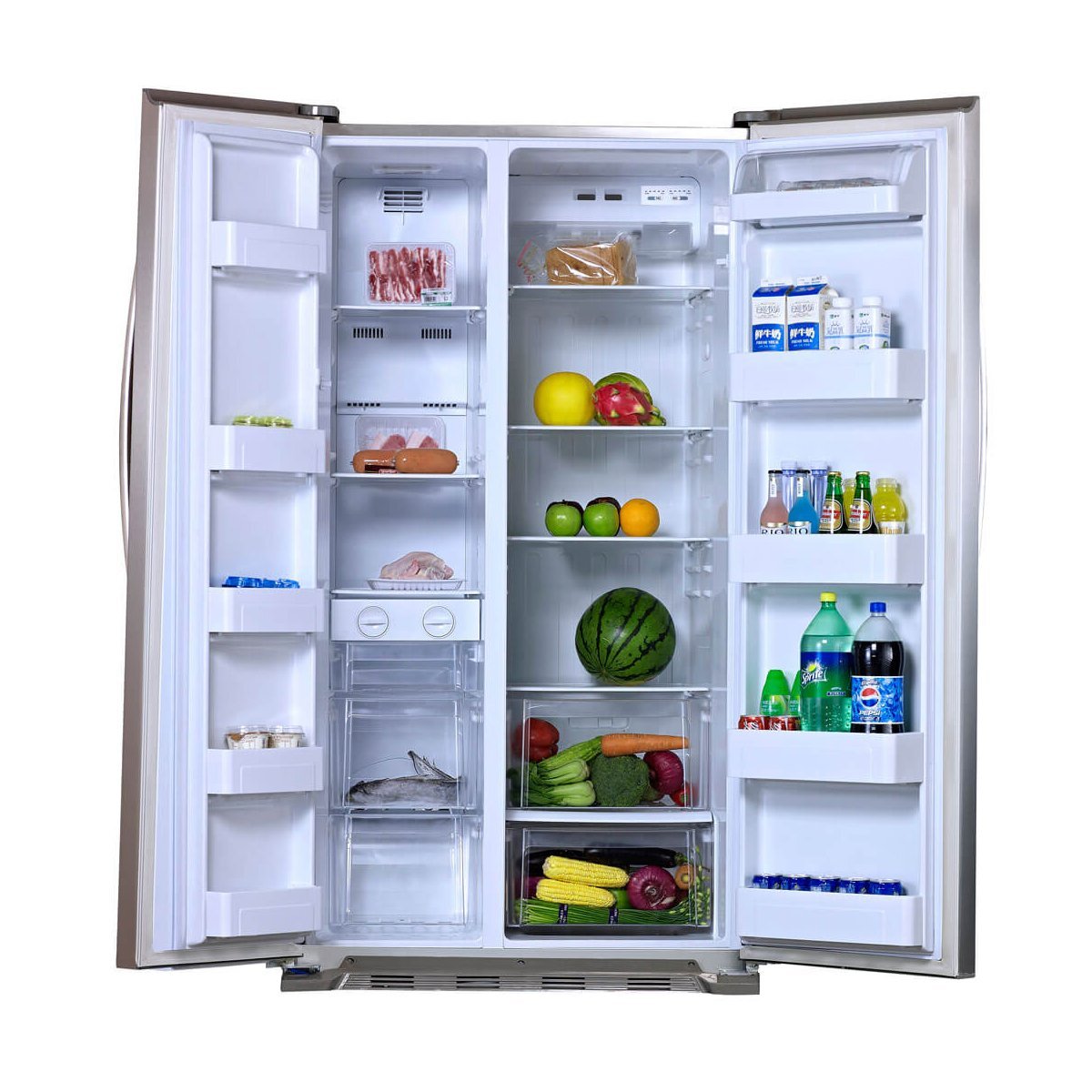 Midea MSS580S 580L Side by Side Fridge hero image
