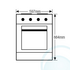 Smeg DOSCA36X-8 600mm/60cm Electric Wall Oven image NaN