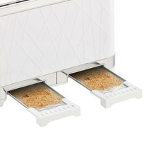 Russell Hobbs Structure 4 Slice Toaster White RHT334WHI hero image