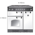 Falcon PROP90EI5SS/CH 90cm Freestanding Electric Oven/Stove image NaN